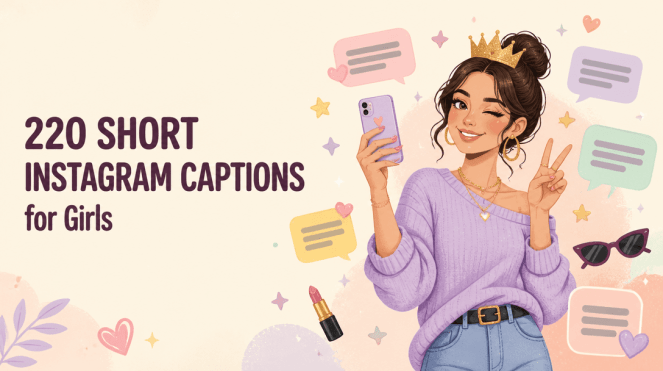 220 Short Instagram Captions for Girls: Unleash Your Inner Caption Queen