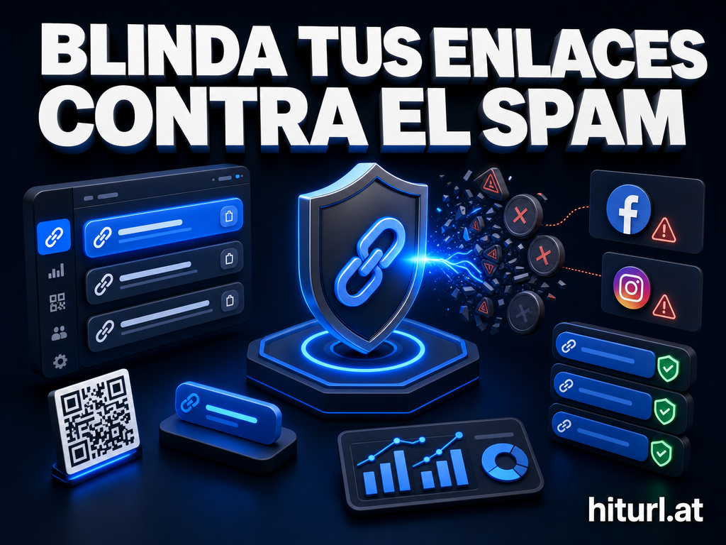 Acortadores de URL seguros: Cómo proteger tus links contra reportes de spam