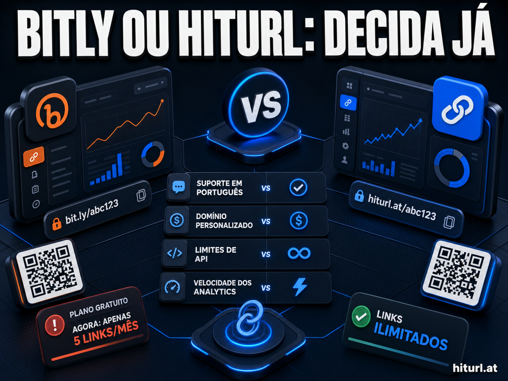 Bitly vs HitURL: Qual o melhor encurtador de links para seu negócio?