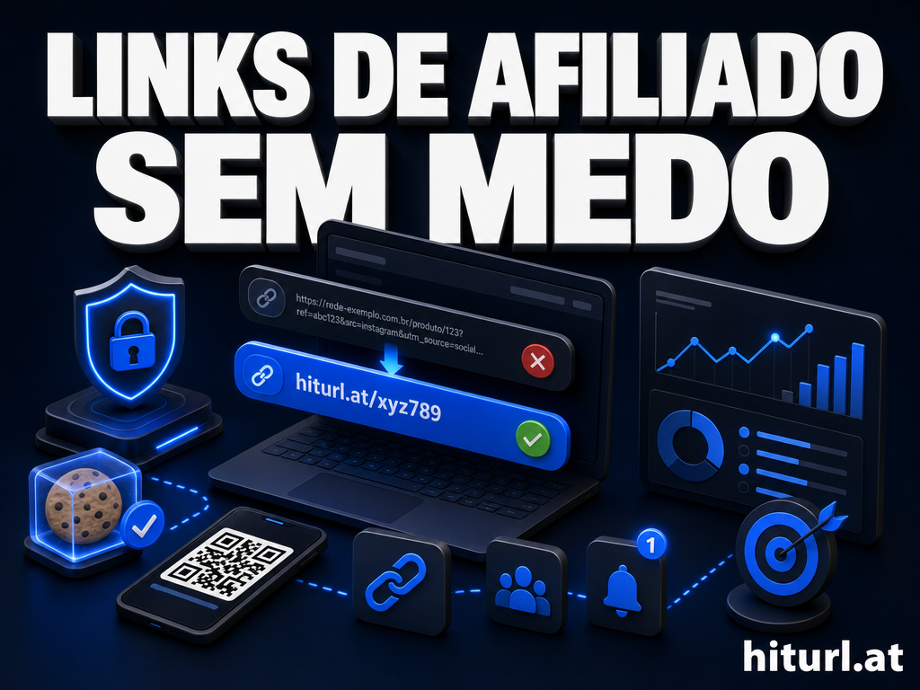 Como camuflar e encurtar links de afiliado grátis (Hotmart e Monetizze)