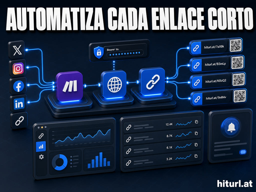 Cómo conectar Make (Integromat) con la API de un acortador de URL