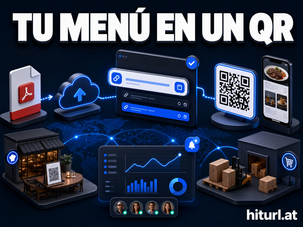 Cómo convertir un PDF a código QR dinámico gratis (Catálogos y Menús)