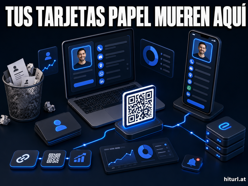 Cómo crear una tarjeta de presentación digital con código QR (vCard)