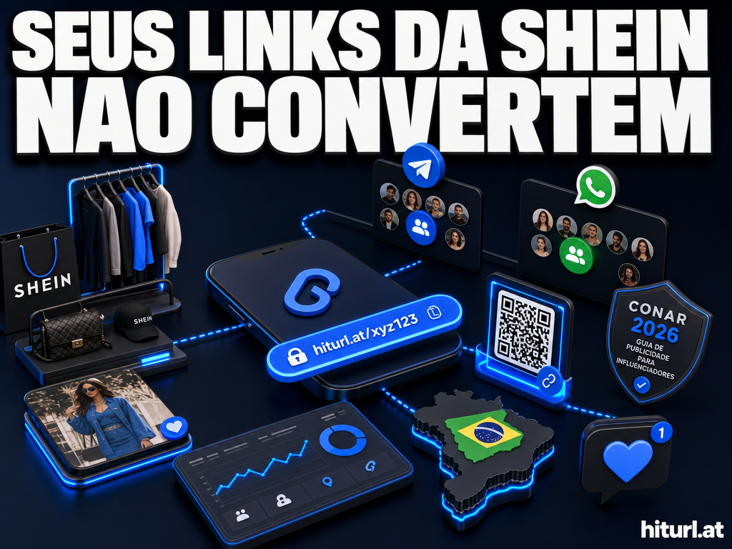 Como encurtar e divulgar links de afiliados da Shein no WhatsApp