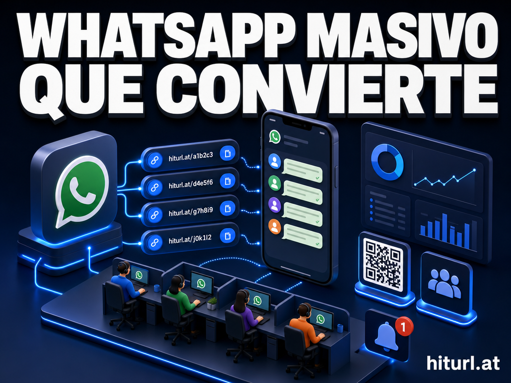 Cómo crear enlaces de WhatsApp masivos con variaciones de texto para atención al cliente