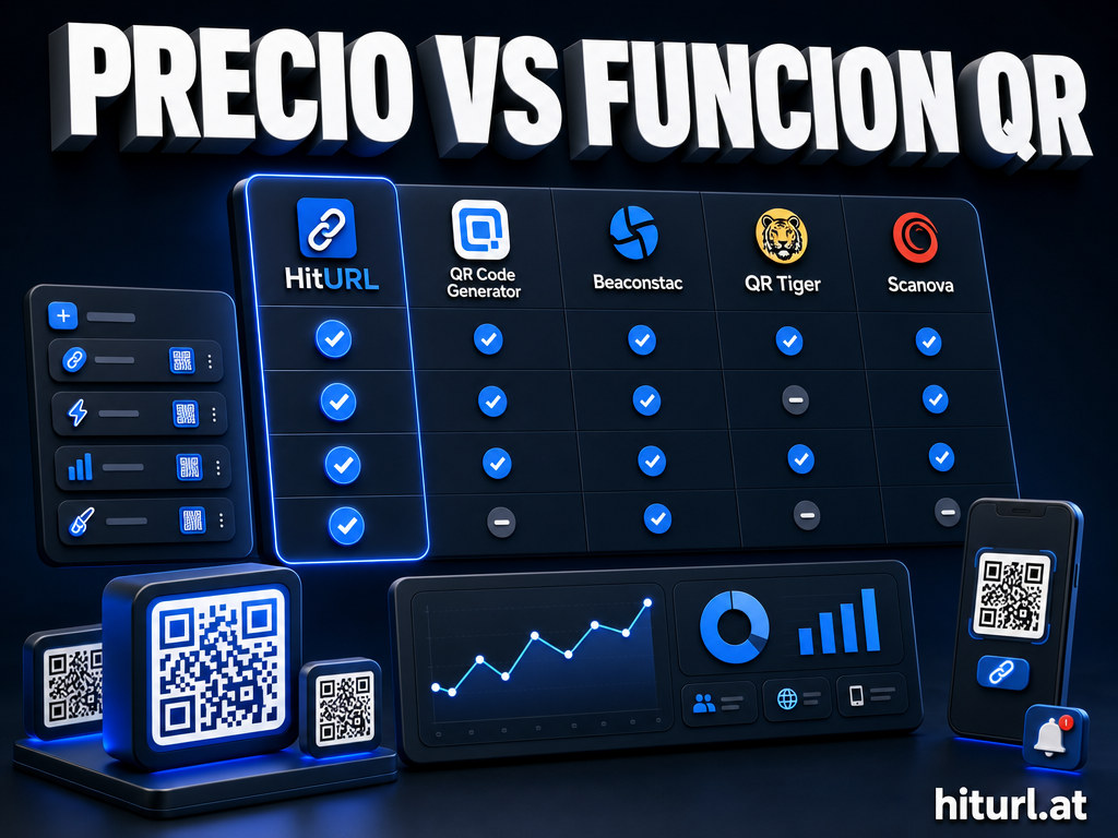 Generador de códigos QR dinámicos: Comparativa de precios y funciones 2026