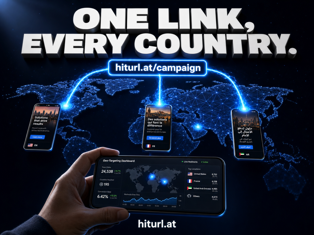 Geo Targeting Links: Send Visitors to Different Pages by Country