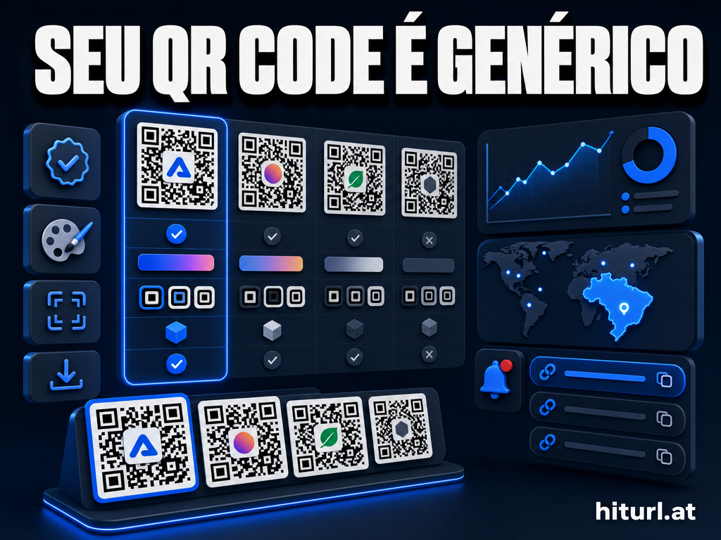Gerador de QR Code com Logo: Comparativa de ferramentas profissionais