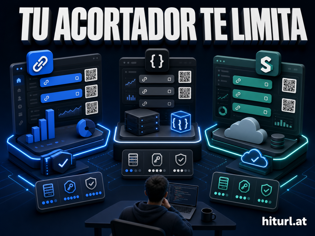 HitURL vs Dub.co vs Short.io: Comparativa de acortadores open-source y SaaS 2026
