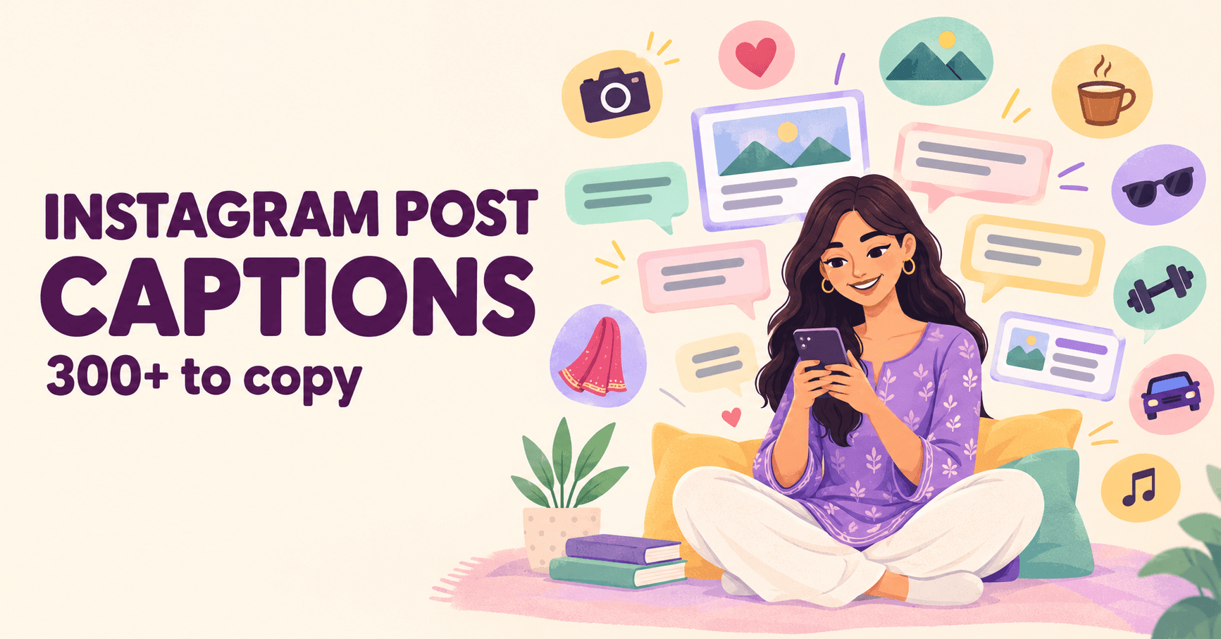 Instagram Post Captions: 300+ Short, Funny, Hindi & More