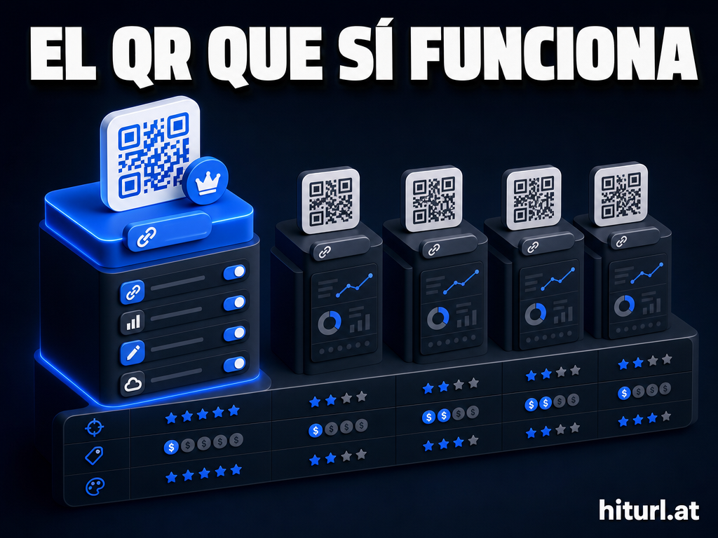 Los 5 mejores generadores de códigos QR dinámicos (Comparativa 2026)