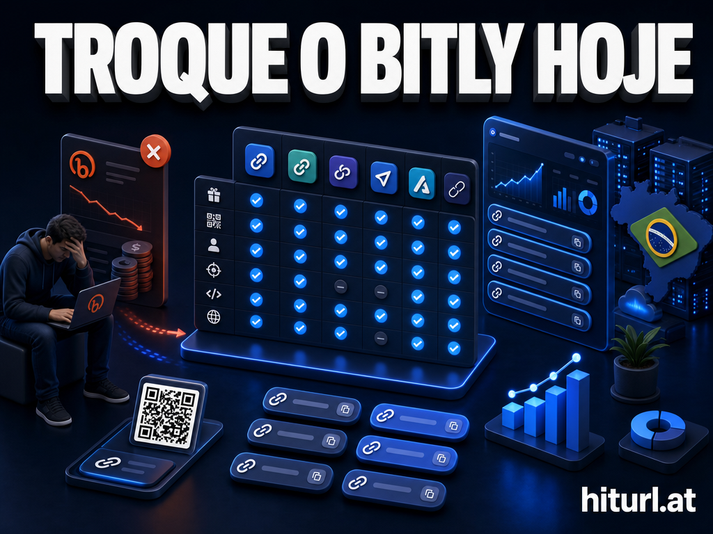 Melhores alternativas ao Bitly no Brasil em 2026 (Gratuitas e Pagas)
