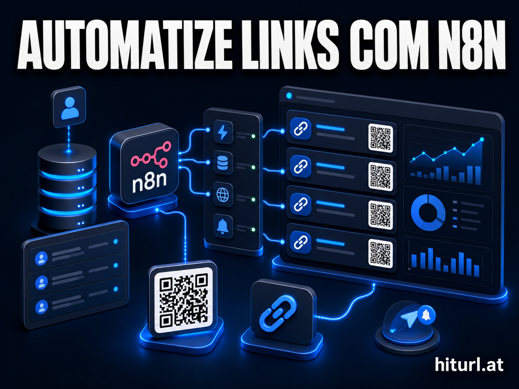 Automação com n8n: Como usar a API do HitURL para automatizar envios de links