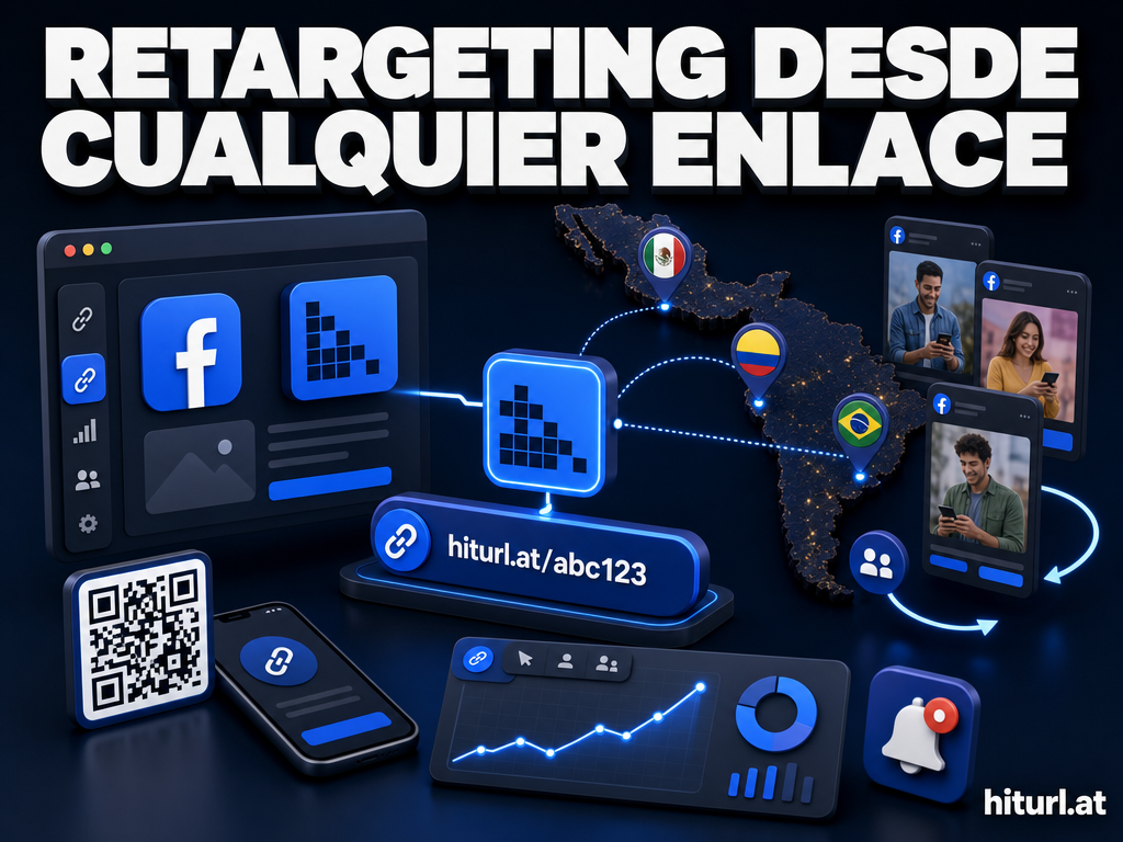 Pixel de Facebook en un enlace corto: guía de retargeting 2026