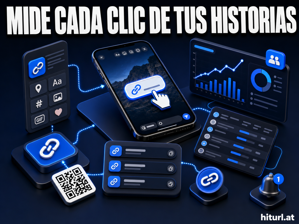 Cómo poner un enlace en historias de Instagram y medir los clics reales