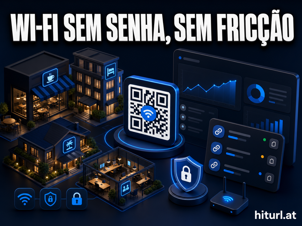 Como gerar um QR Code de Wi-Fi gratuito para estabelecimentos