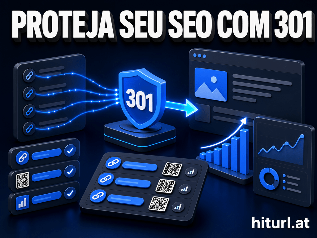 O que é redirecionamento 301 e como ele protege o SEO dos seus links
