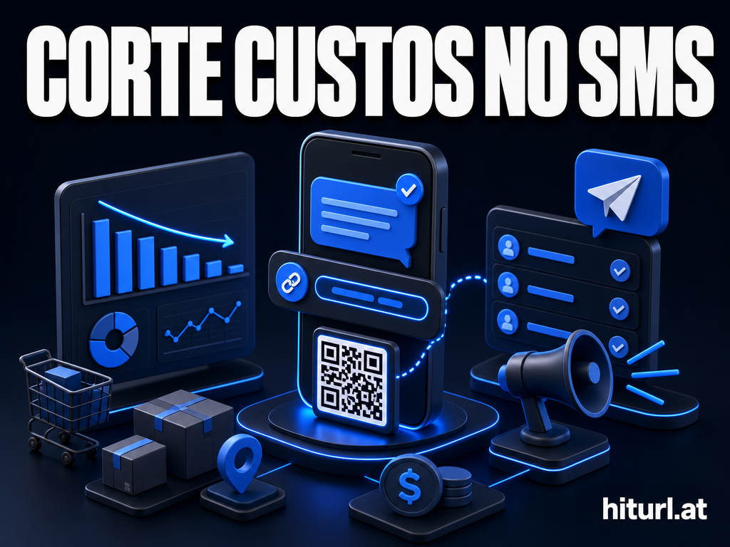 Como reduzir custos de SMS em massa encurtando links promocionais