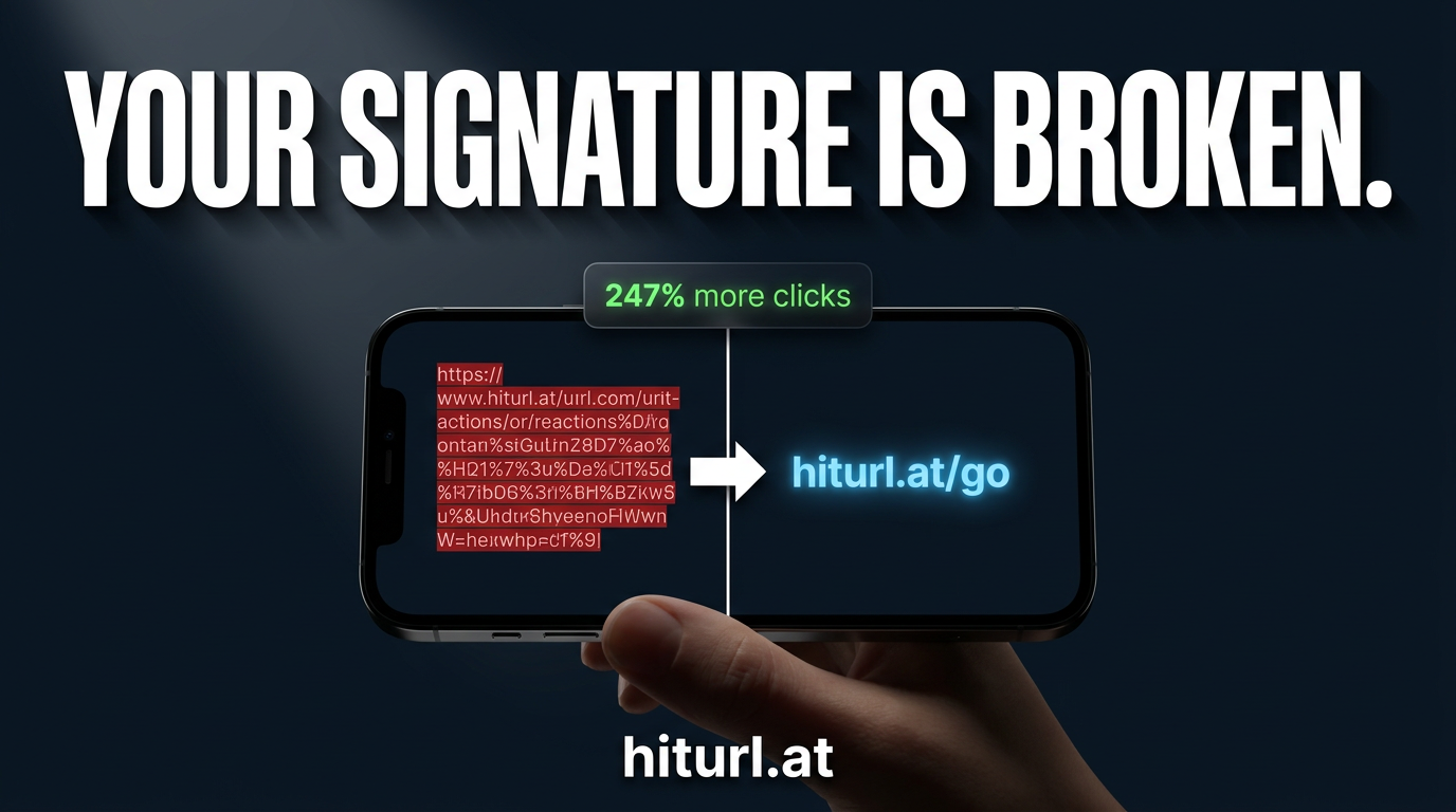 How to Add a Short Link to Your Email Signature (With QR Code Option)