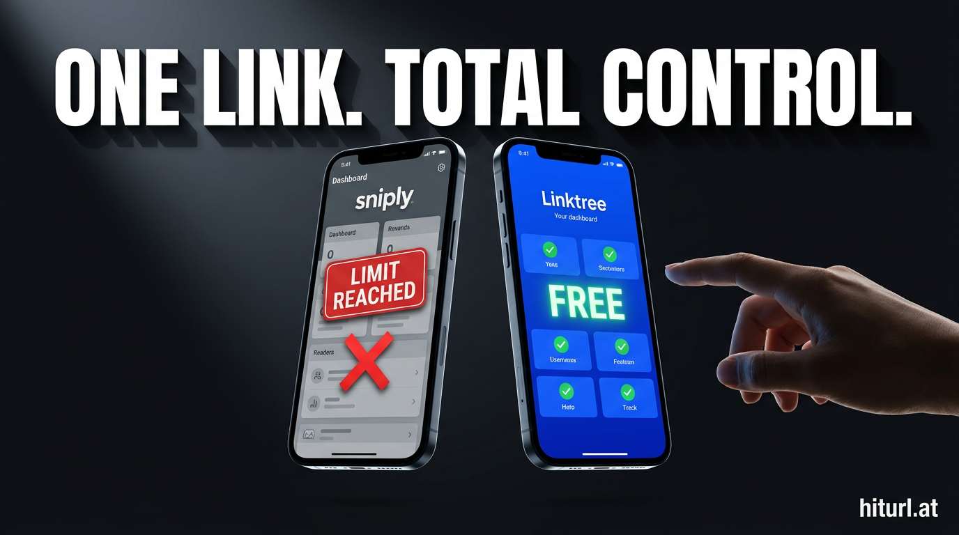 Sniply vs Linktree vs HitURL: Best Marketing Link Tools for Social Sharing
